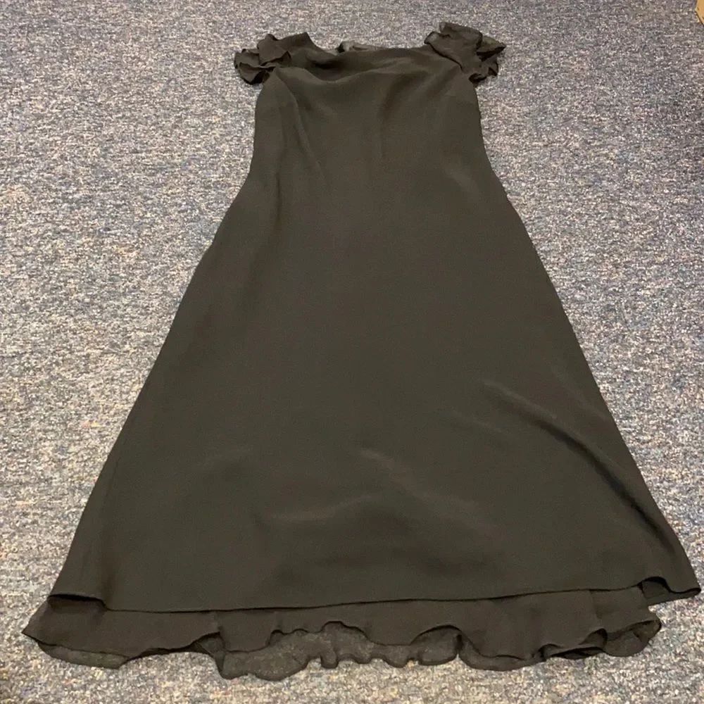 Jones New York Black Ruffle Dress sz. 12